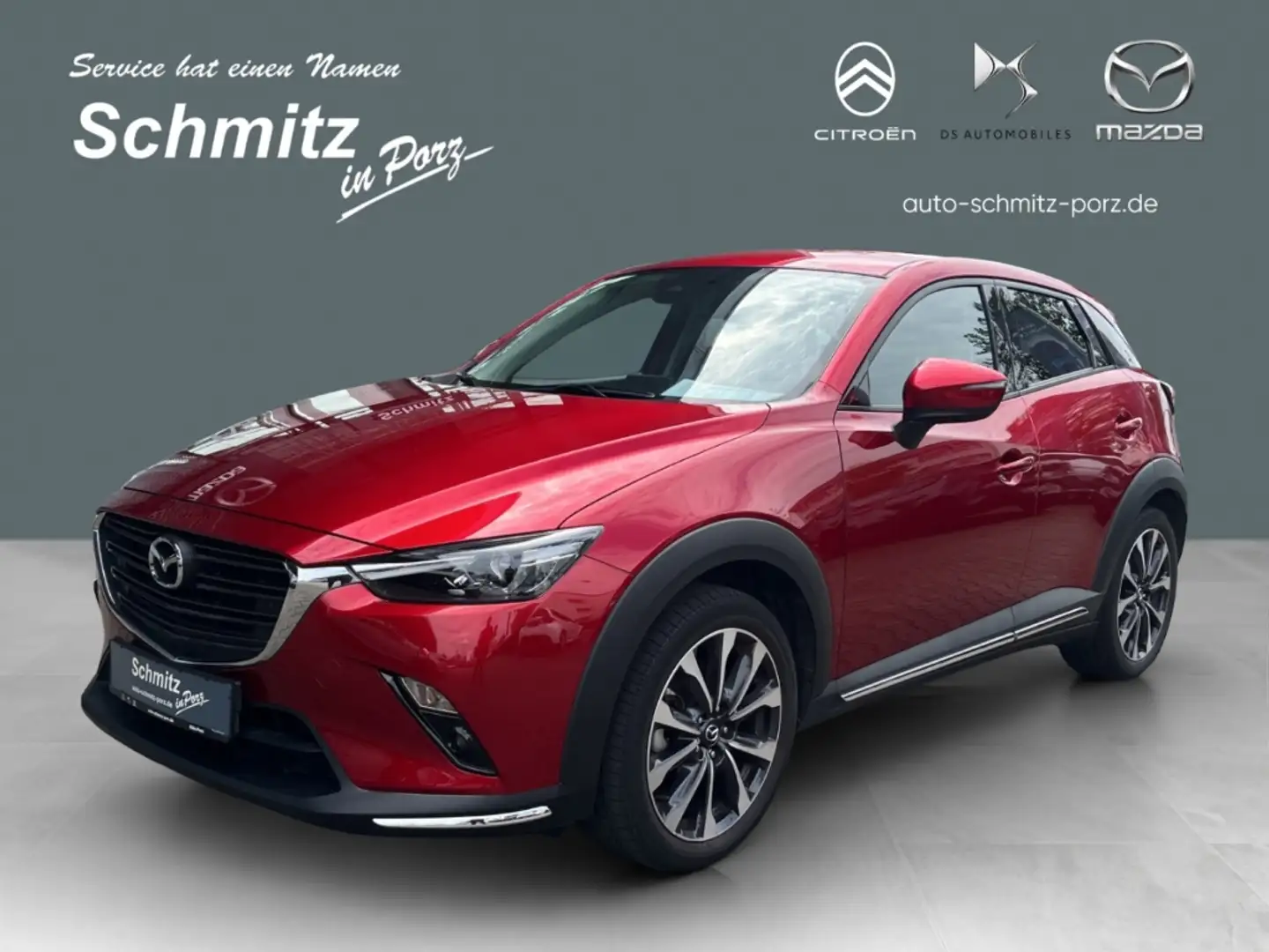 Mazda CX-3 Selection Automatik HUD Navi Apple CarPlay Android Rosso - 1