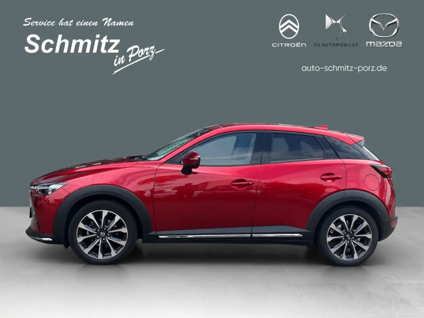 Mazda CX-3 Selection Automatik HUD Navi Apple CarPlay Android Rosso - 2