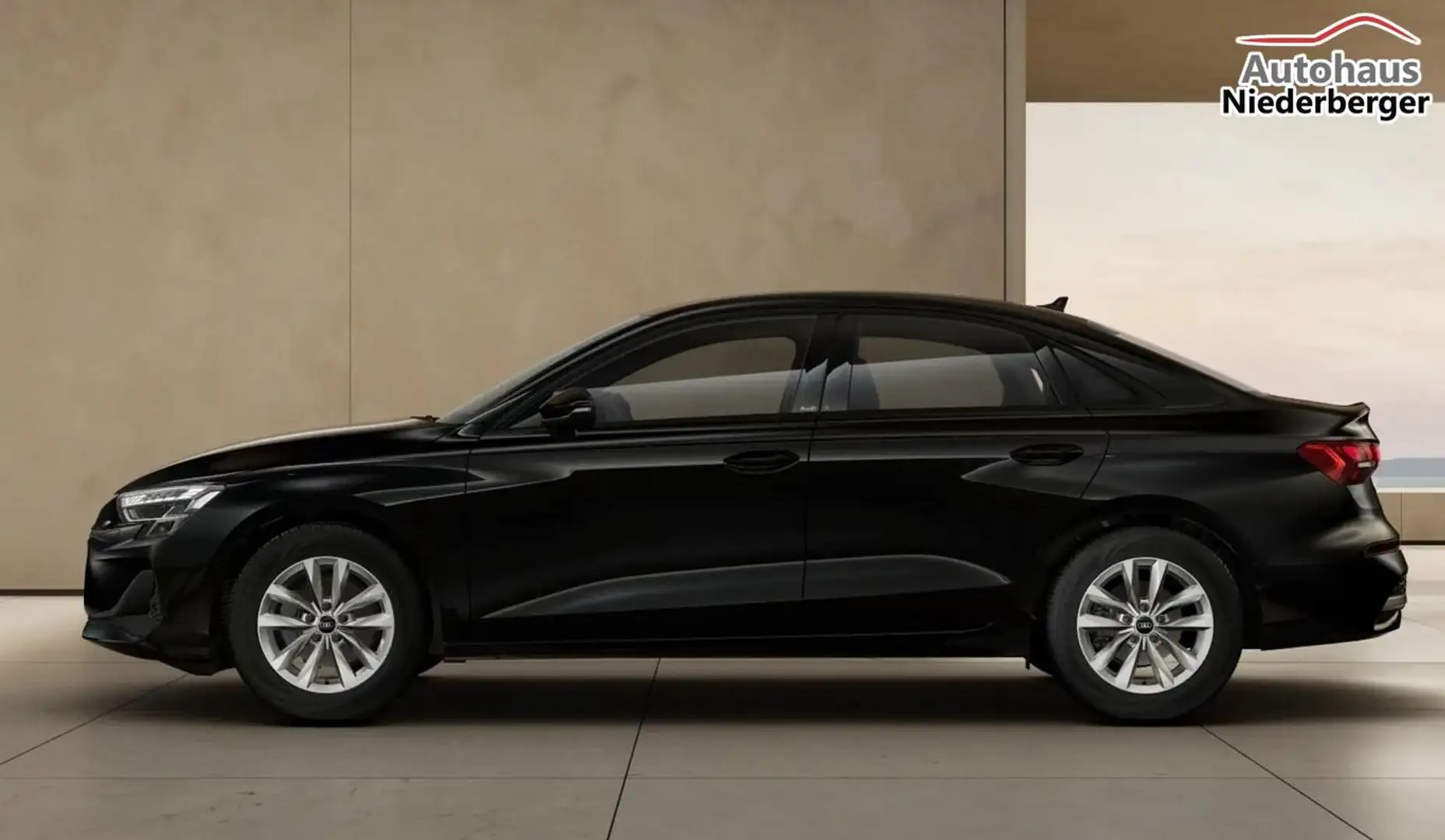 Audi A3 Limousine Lim TDI 116 LED KlimaP+ KomfortP+ PDC... Schwarz - 2