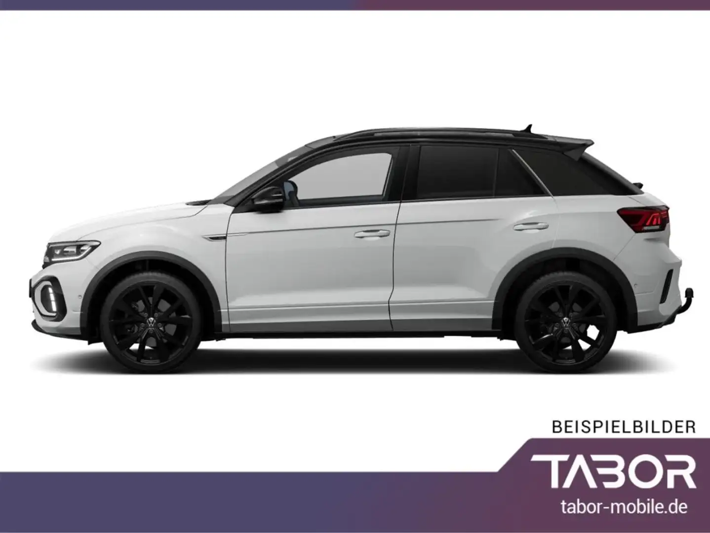 Volkswagen T-Roc 1.5 TSI 150 DSG R-Line Pano BlackP AHK eHK Weiß - 2