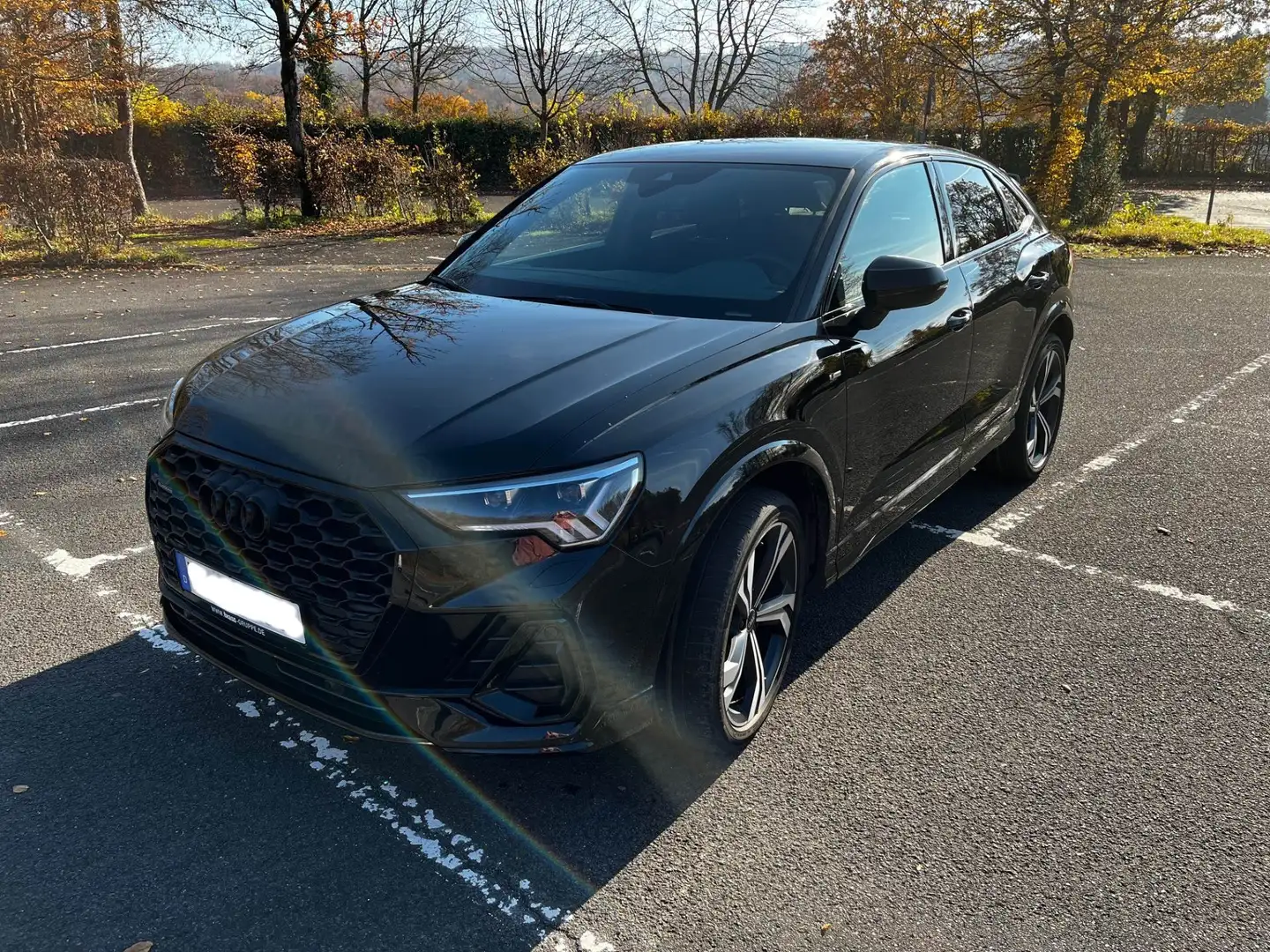 Audi Q3 Q3 45 TFSI Sportback quattro S tronic S line Schwarz - 1