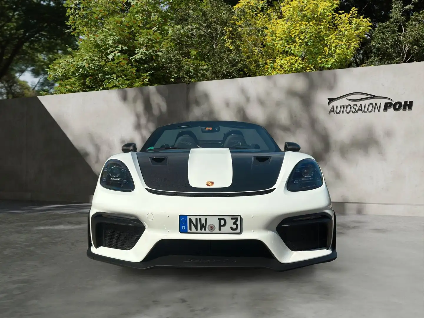 Porsche Boxster 718 SpyderRS/Weissach/Magnesium/PCCB Blanc - 2