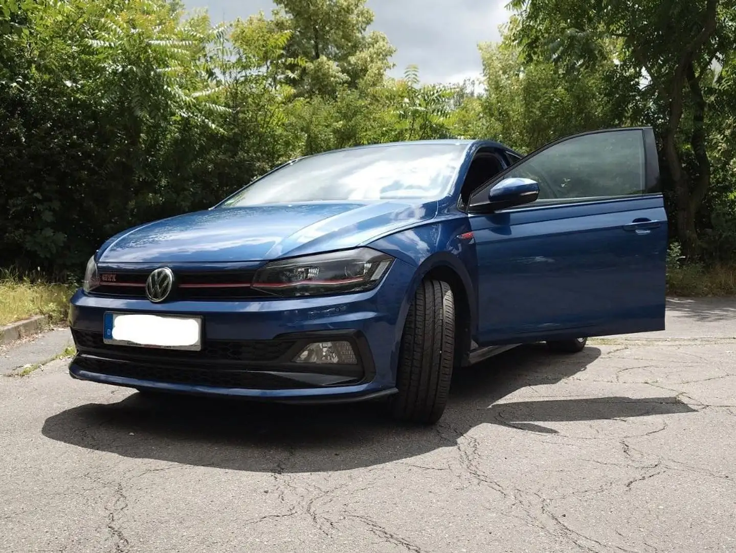 Volkswagen Polo GTI Polo VI 2.0 TSI OPF DSG Bleu - 1