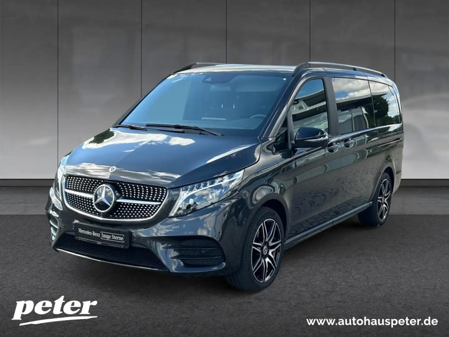 Mercedes-Benz V 300 d 4MATIC EDITION AMG AIRMATIC+PANO+LED+AHK Gris - 2