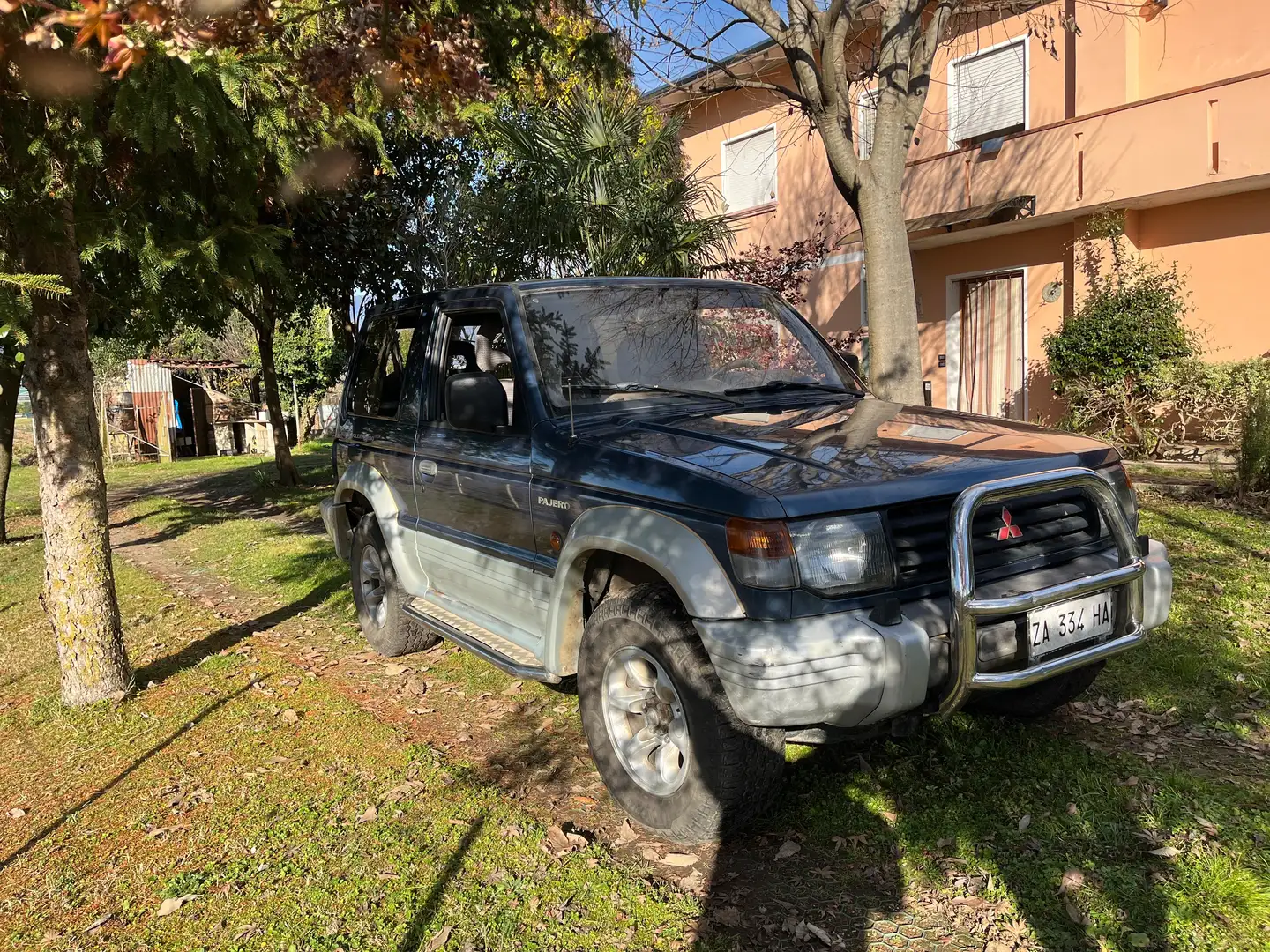 Mitsubishi Pajero Pajero II 1991 Metal Top 2.5 tdi GLS Blu/Azzurro - 1