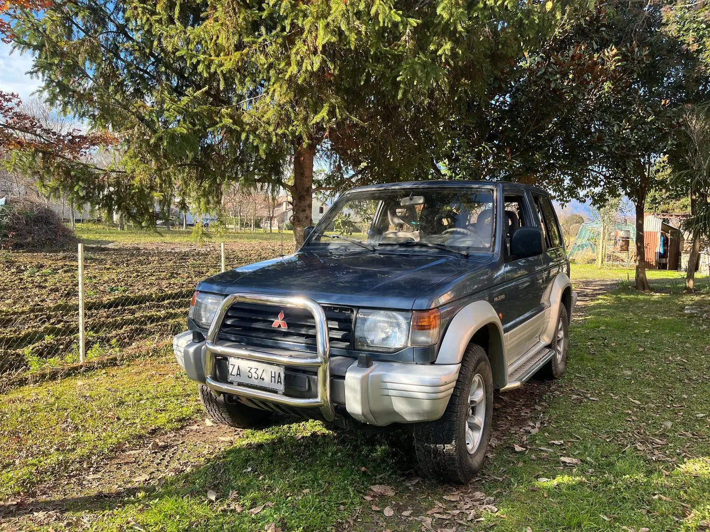 Mitsubishi Pajero Pajero II 1991 Metal Top 2.5 tdi GLS Blu/Azzurro - 2