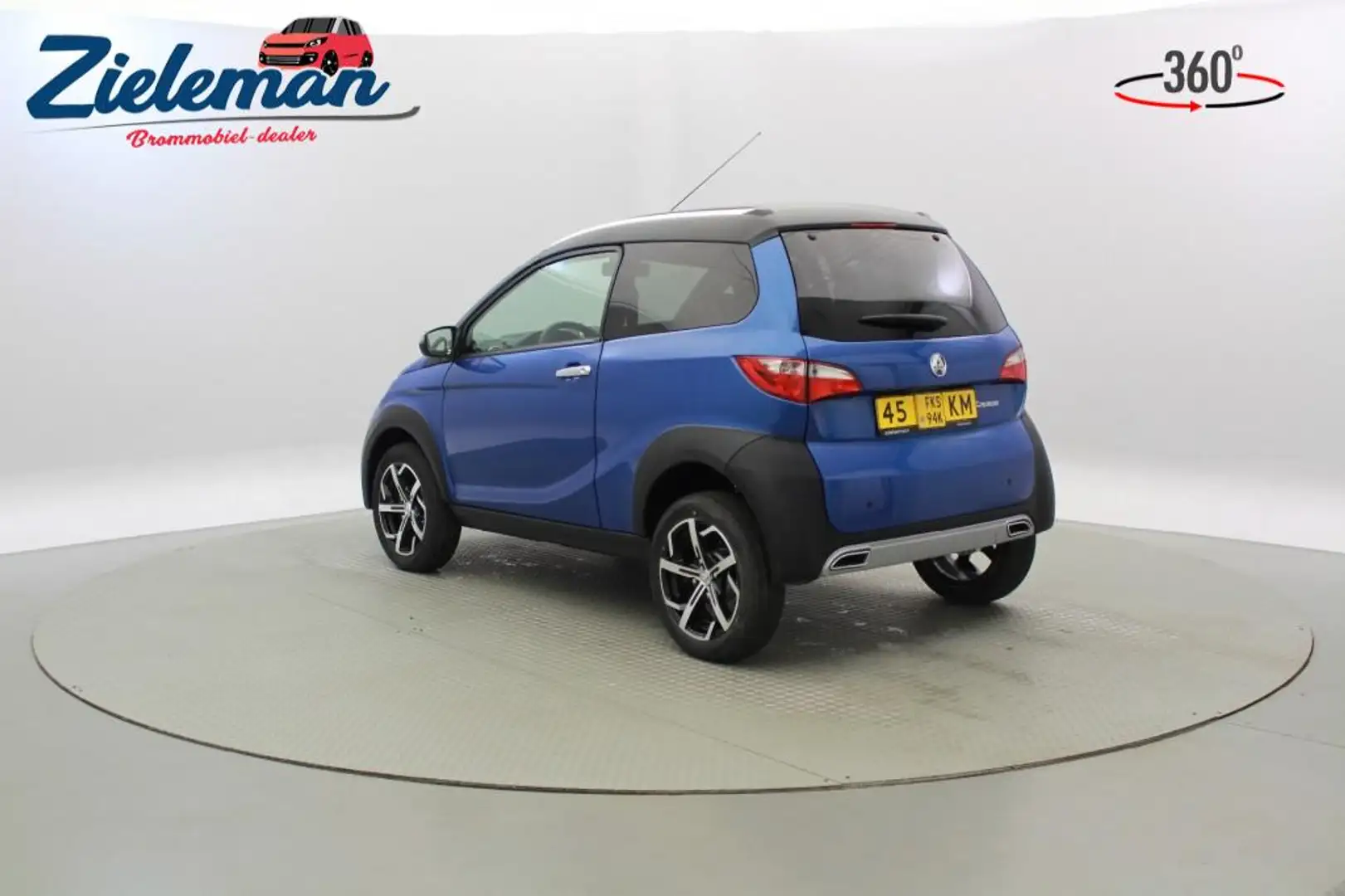 Aixam Crossover Highline Sport - 2022 - 970 km  - Camera, Leer Blau - 2