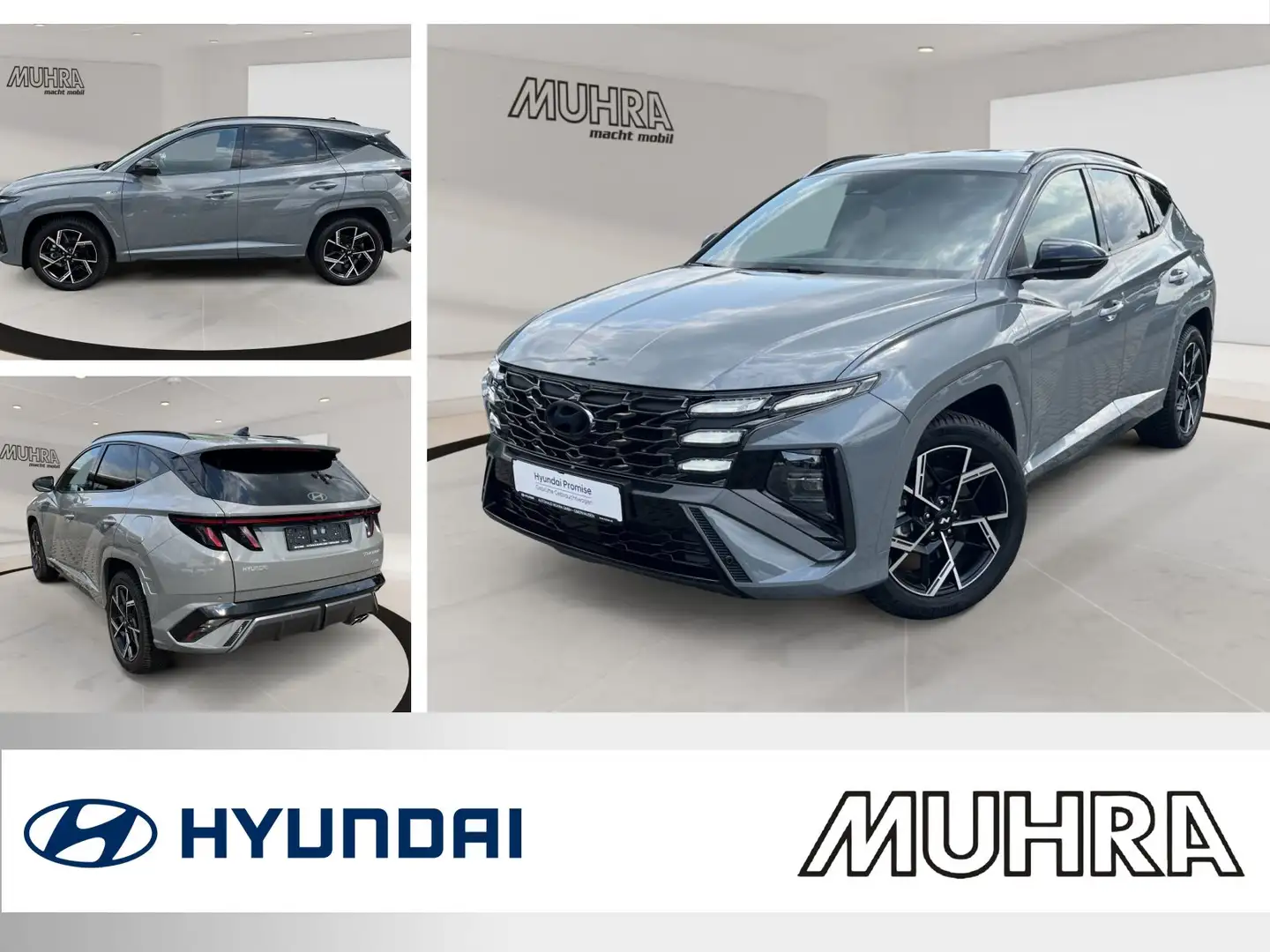 Hyundai TUCSON N LINE  HYBRID LED SHZ FACELIFT Gris - 1
