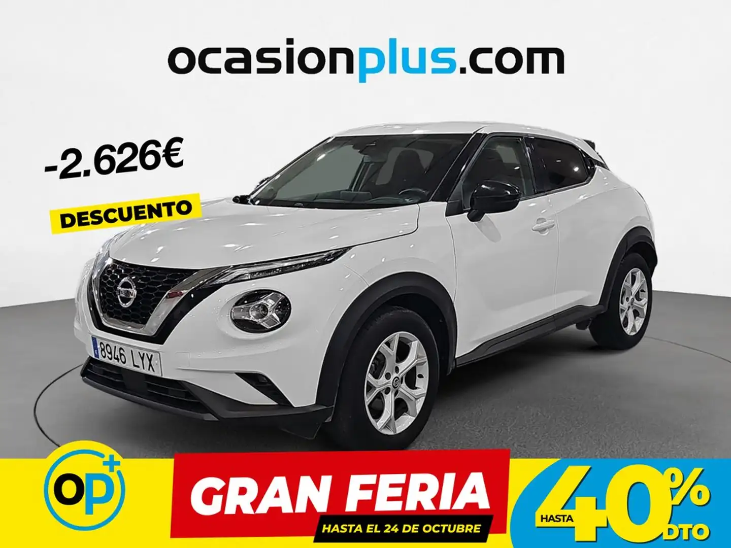 Nissan Juke 1.0 DIG-T Acenta 4x2 114 Blanco - 1