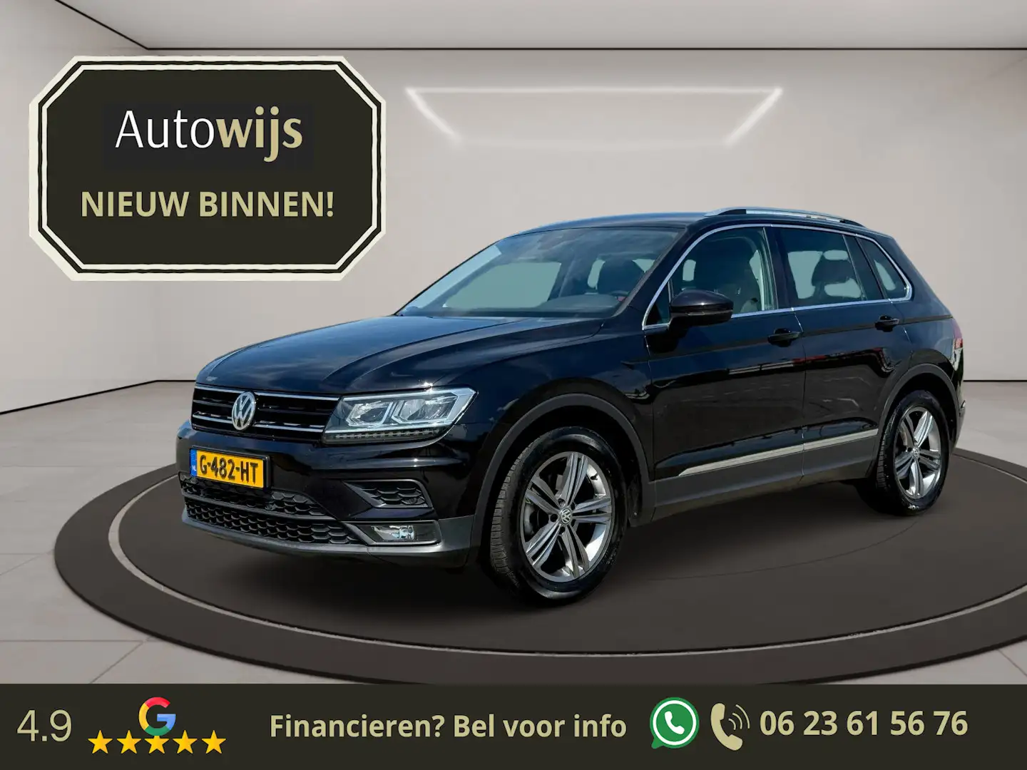 Volkswagen Tiguan 1.5 TSI Comfortline Business|Led|Trekhaak|Dab+|PDC Zwart - 1