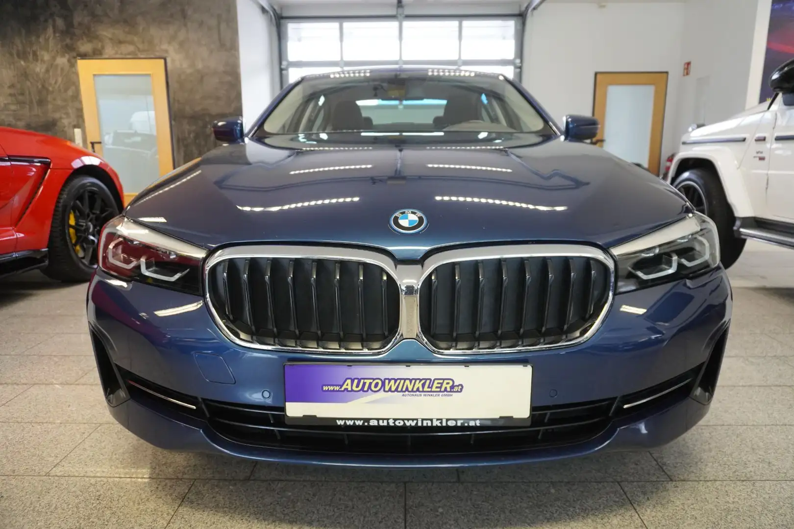 BMW 530 e PHEV xDrive Limousine Aut./LED/Nav.Prof. Blau - 2