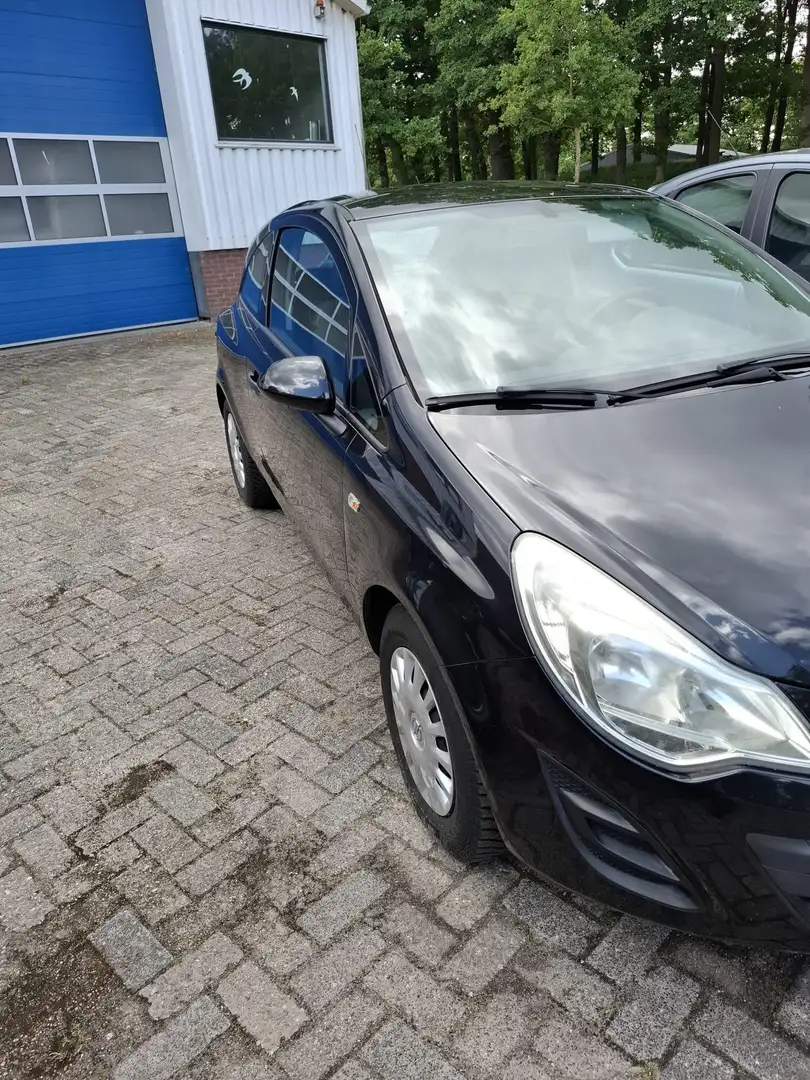 Opel Corsa Corsa 1.2 EcoF. Selection Zwart - 2