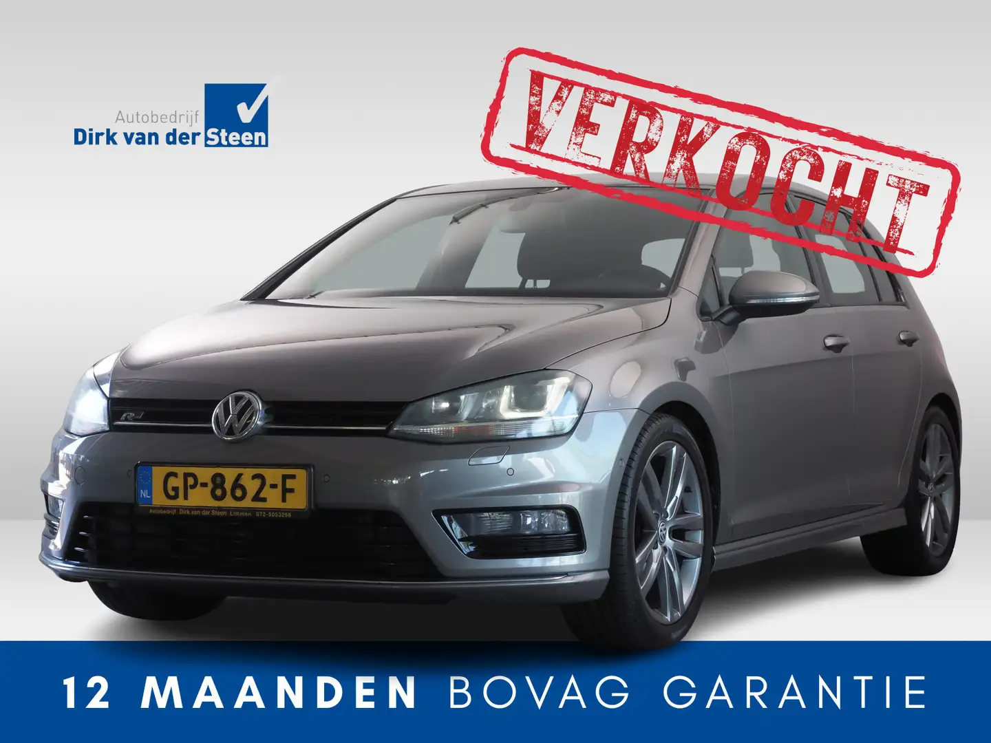 Volkswagen Golf 1.4 TSI Highline R - Line | Apple CarPlay/ Android Grijs - 1