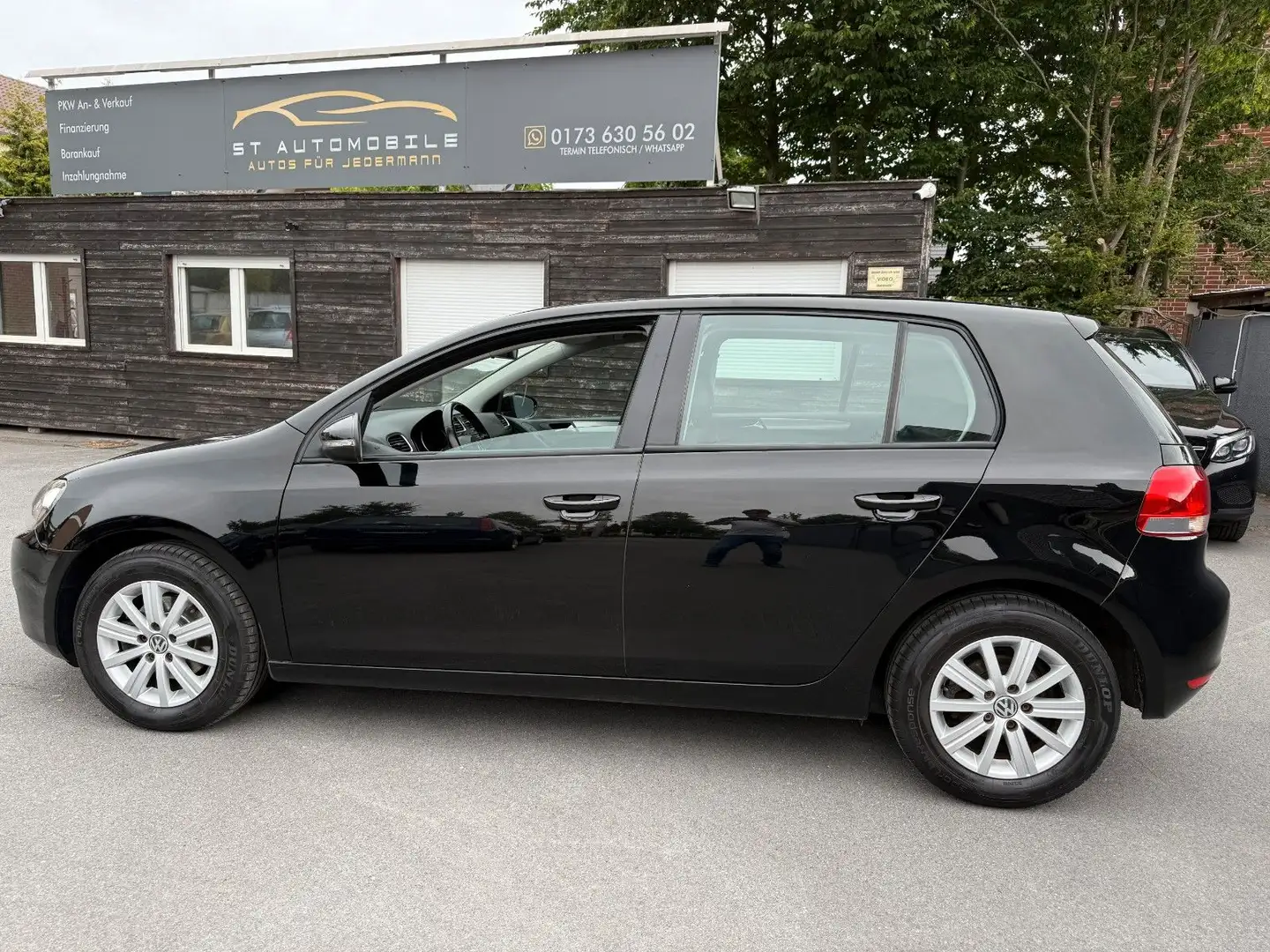 Volkswagen Golf VI Trendline 1.6 1.HD*5TRG*KLIMA*ALU*SR+WR* Schwarz - 2