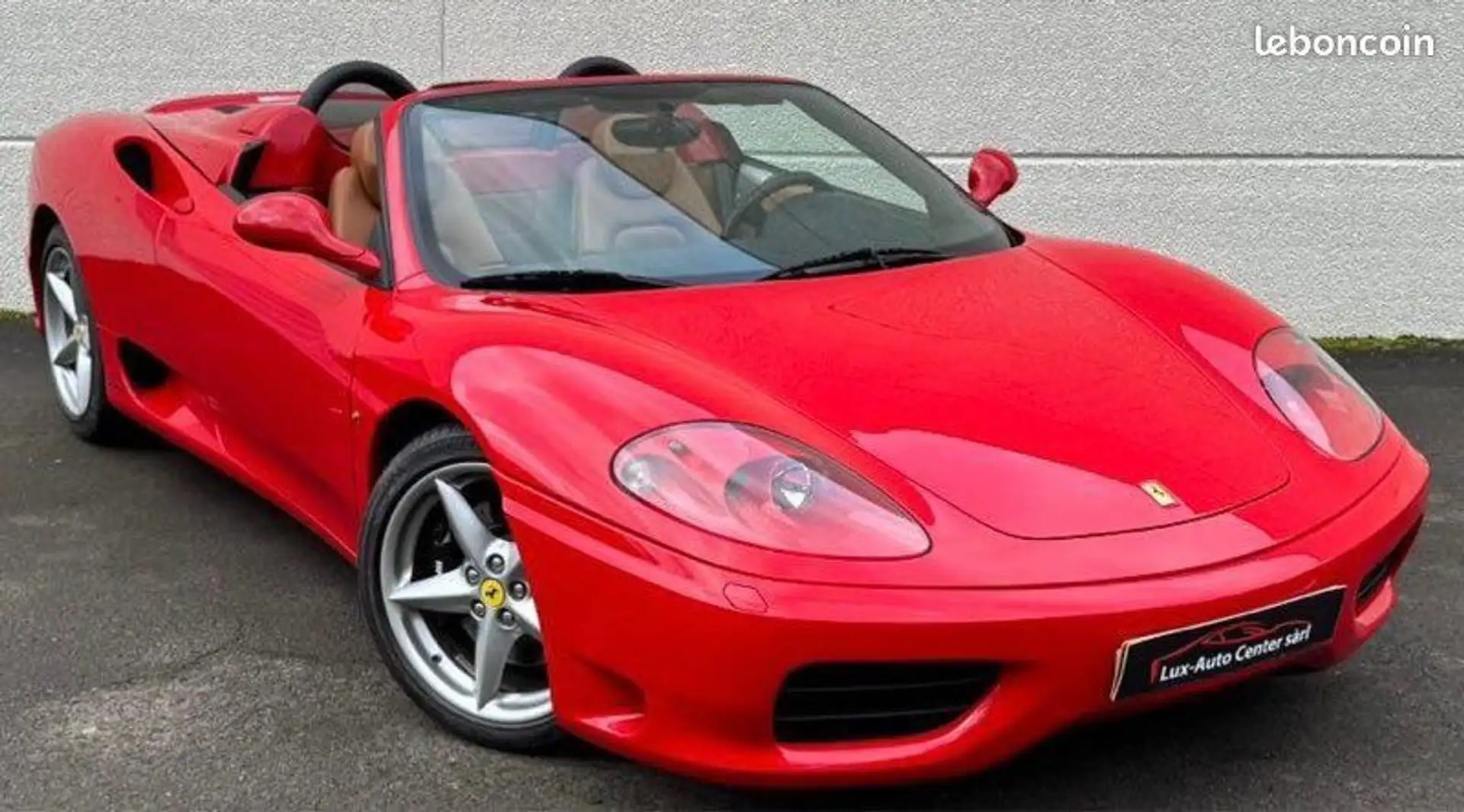 Ferrari 360 Spider boite manuelle Piros - 1