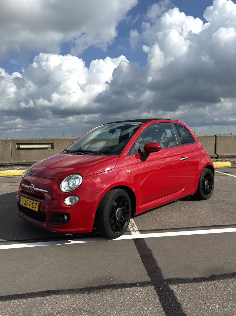 Fiat 500 0.9 TwinAir T 500S Rood - 1