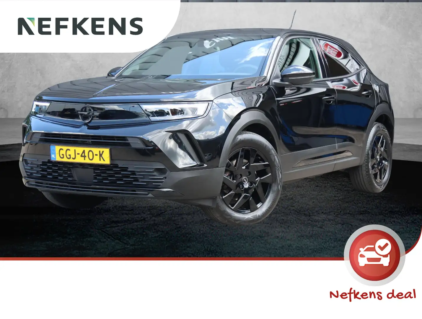 Opel Mokka 1.2 Turbo Hybrid GS Automaat | Navigatie | Achteru Nero - 1
