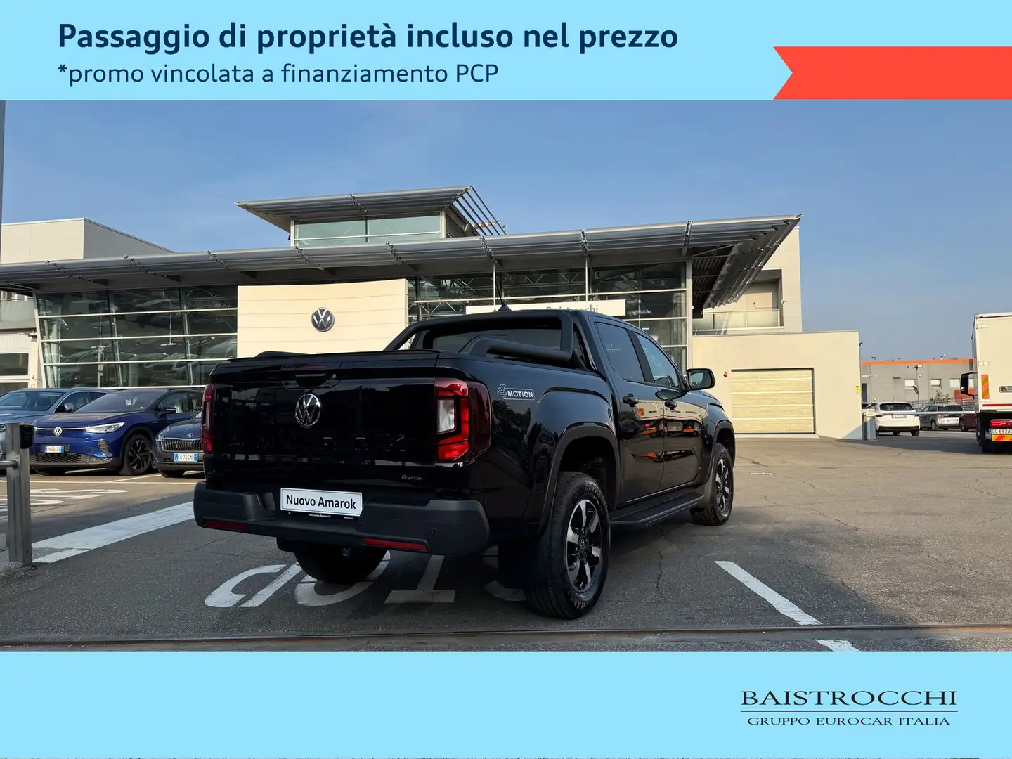 Volkswagen Amarok 2.0 tdi life 4motion auto PREZZO IVA INCLUSA Nero - 2