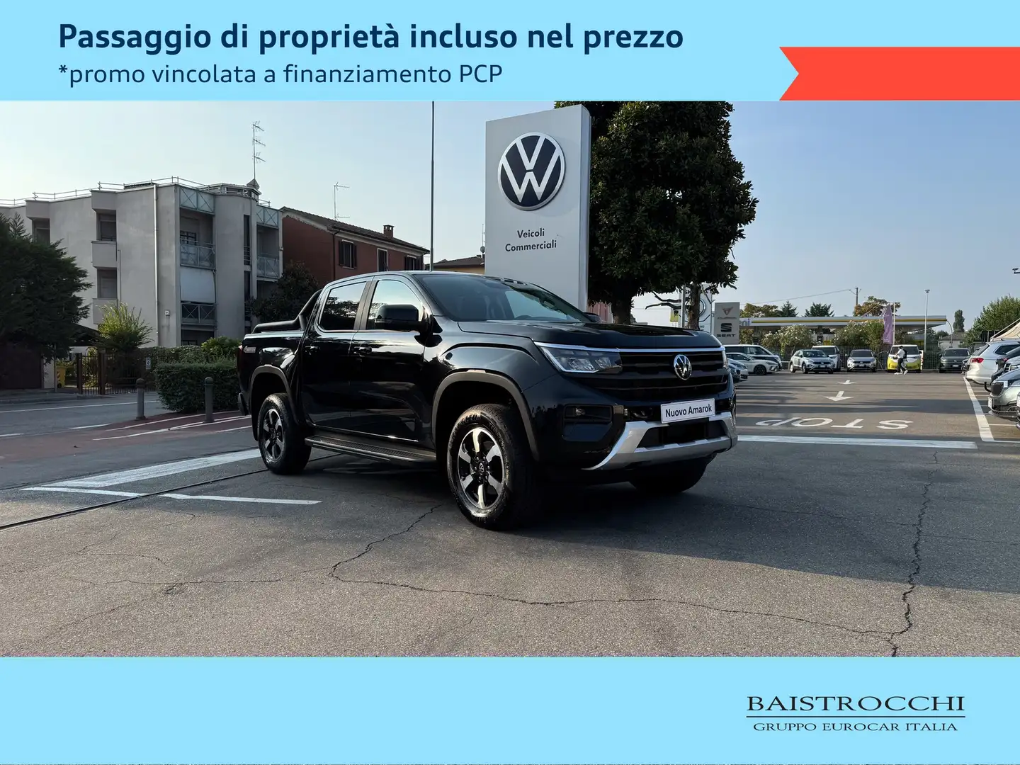 Volkswagen Amarok 2.0 tdi life 4motion auto PREZZO IVA INCLUSA Nero - 1