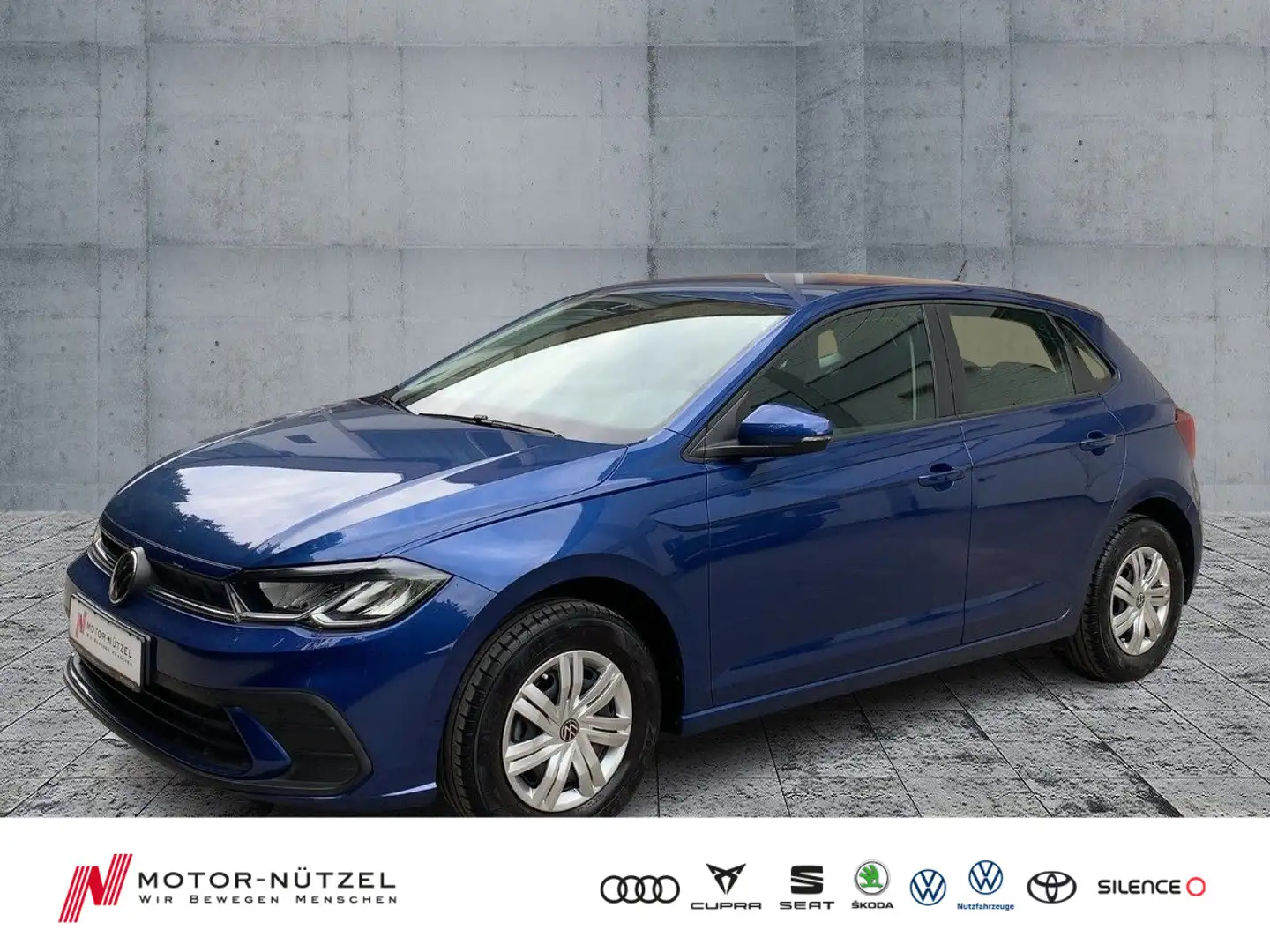 Volkswagen Polo 1.0 MPI FRESH LED+APP_CONNECT+DAB+MFL+ZV_FB Blauw - 1