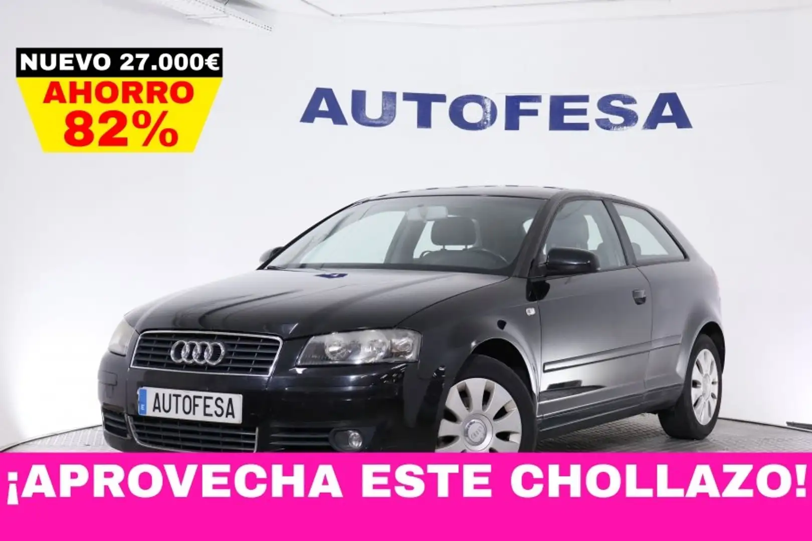 Audi A3 1.9TDI Negro - 1