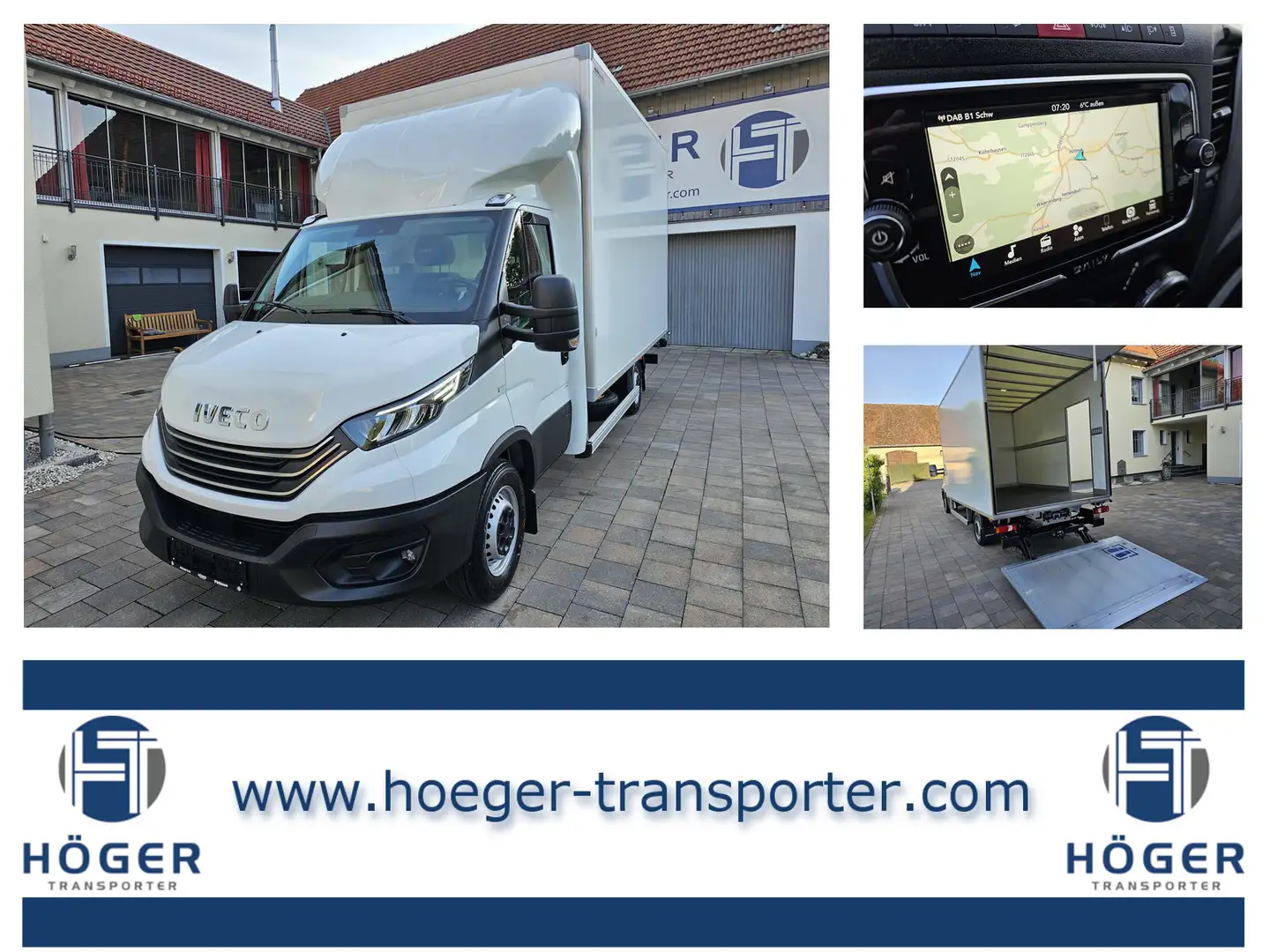 Iveco Daily 35S18 3.0 Koffer LBW Bär ACC LED sofort! Weiß - 1