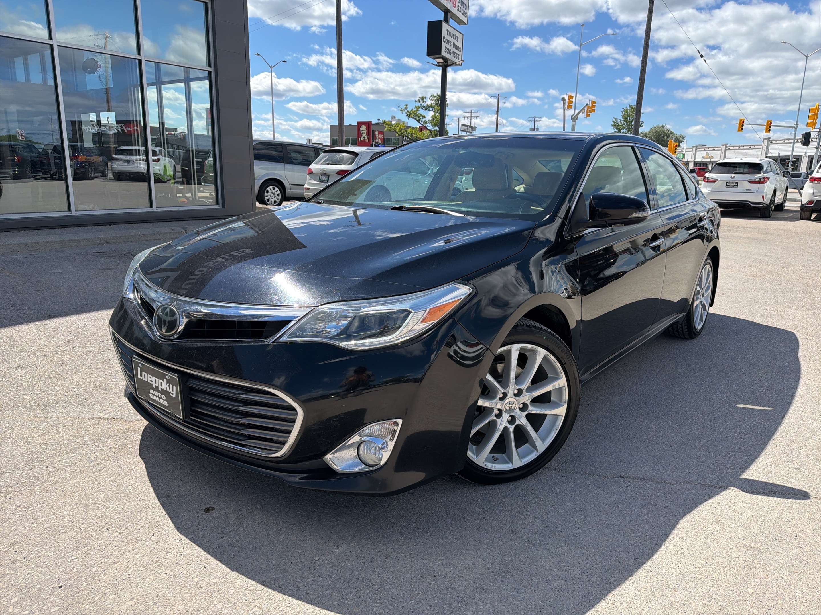 Black 2013 Toyota Avalon Sedan Front-Wheel Drive Automatic