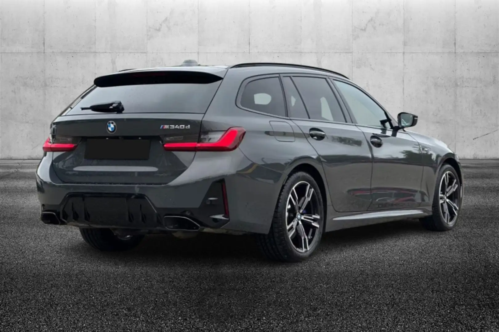 BMW 340 M 340d 48V xDrive Touring Grigio - 2