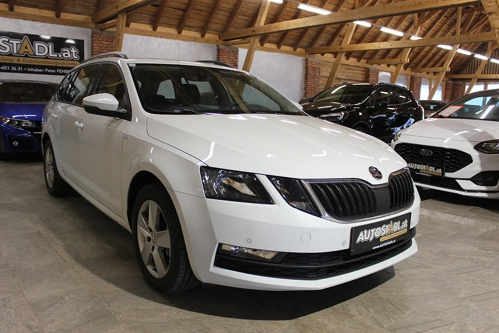Skoda Octavia Combi 2,0 TDI 4x4 DSG/PDC-AHV-ALU-SITZHZG.- Weiß - 2