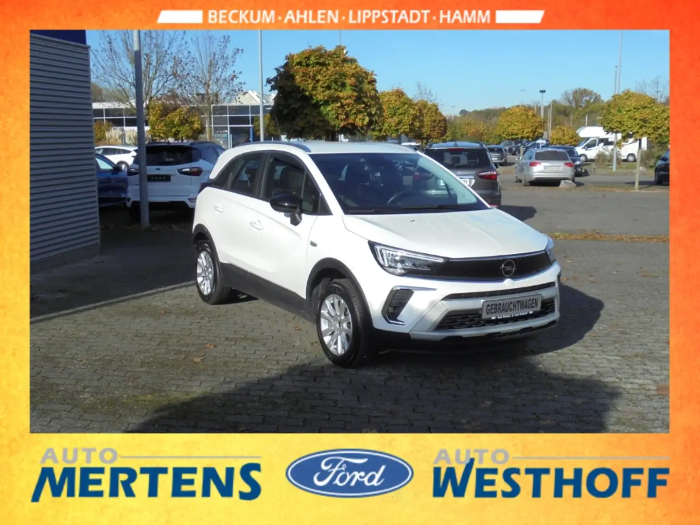 Opel Crossland Elegance Automatik Navi Sitzheizung Weiß - 2