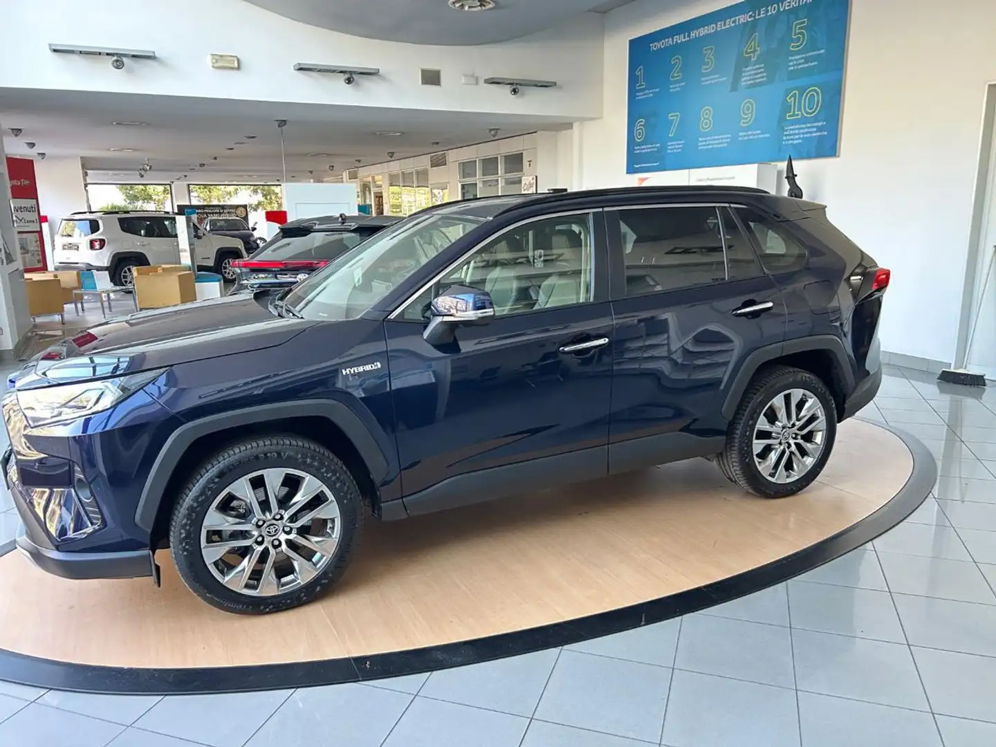 Toyota RAV 4 RAV4 2.5 HV (222CV) E-CVT AWD-i Lounge Blu/Azzurro - 2