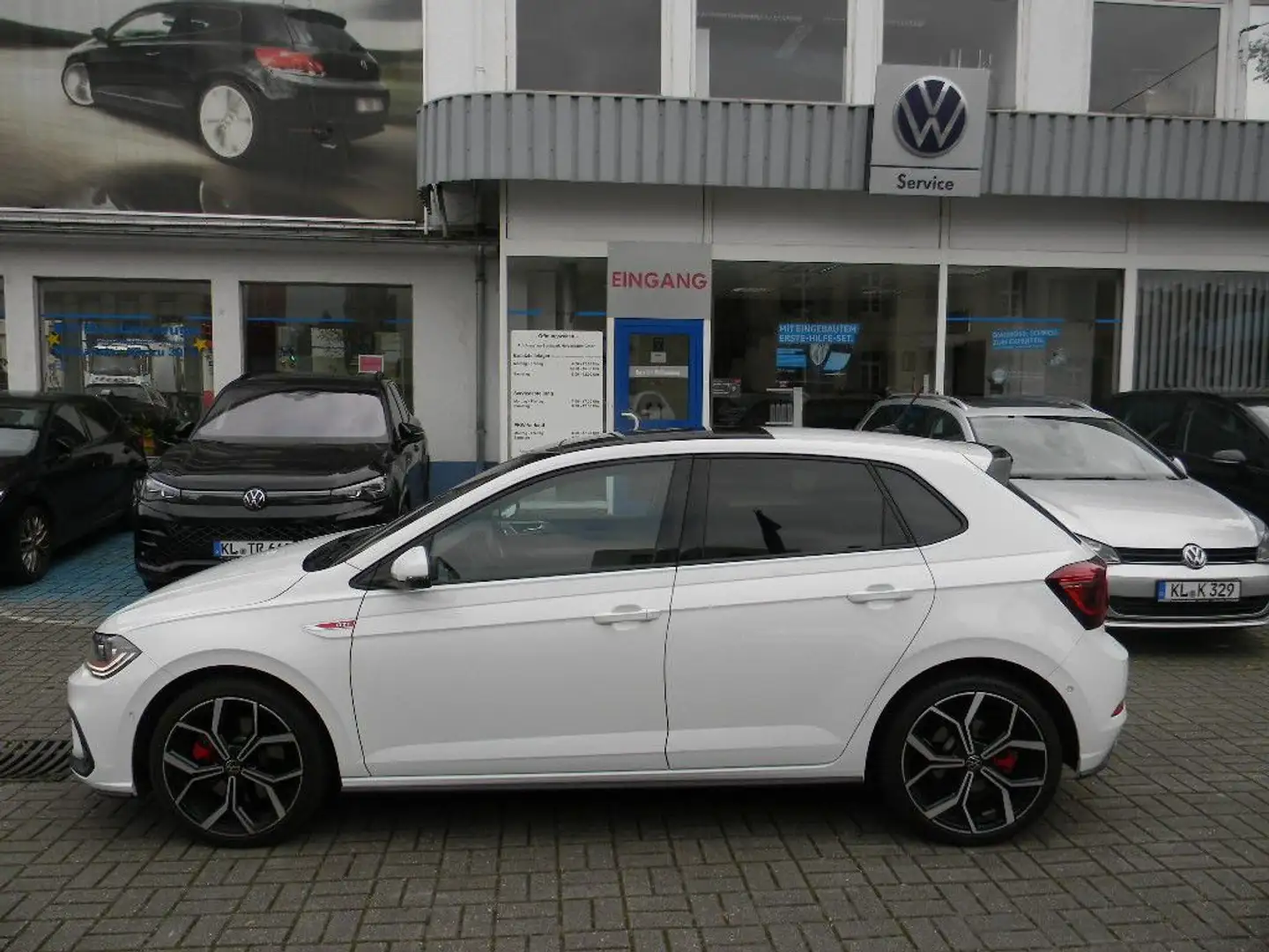 Volkswagen Polo VI GTI 2,0 TSI 152 KW 7 GANG DSG PANO,KAM. Wit - 1