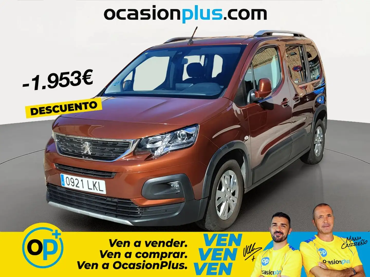 Peugeot Rifter 1.5BlueHDi S&S Standard Allure 130 Marrón - 1