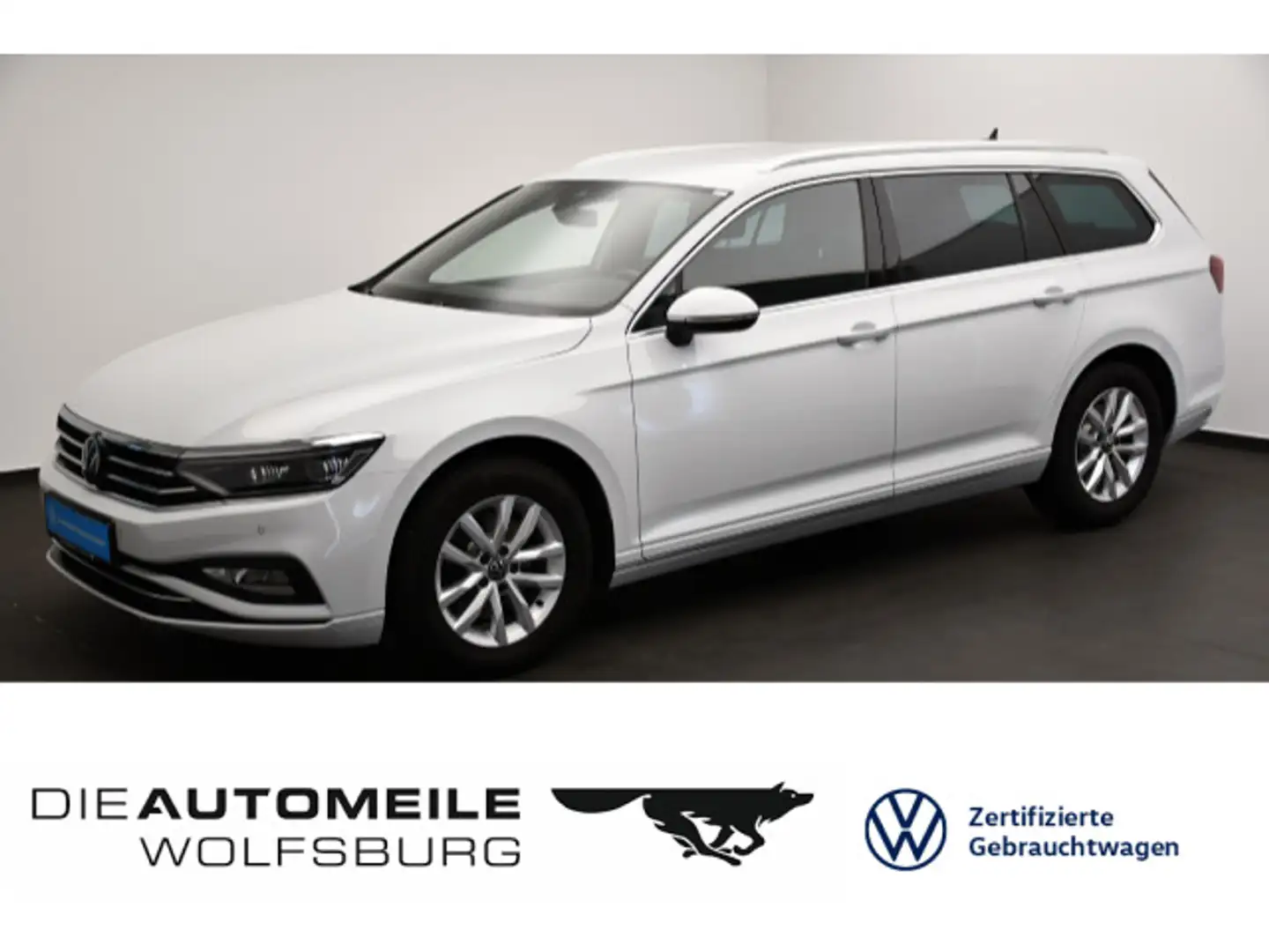 Volkswagen Passat Variant 2.0 TDI DSG Business HeadUp/Matri Weiß - 1