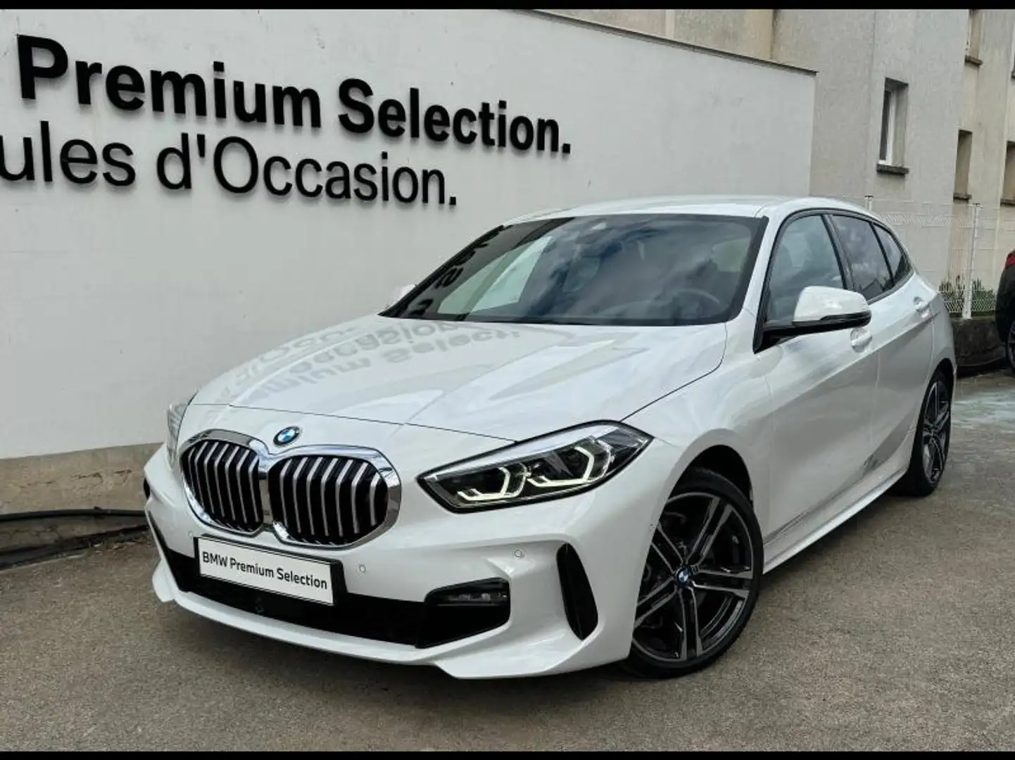 BMW 120 120iA 178ch M Sport DKG7 9cv Blanc - 1