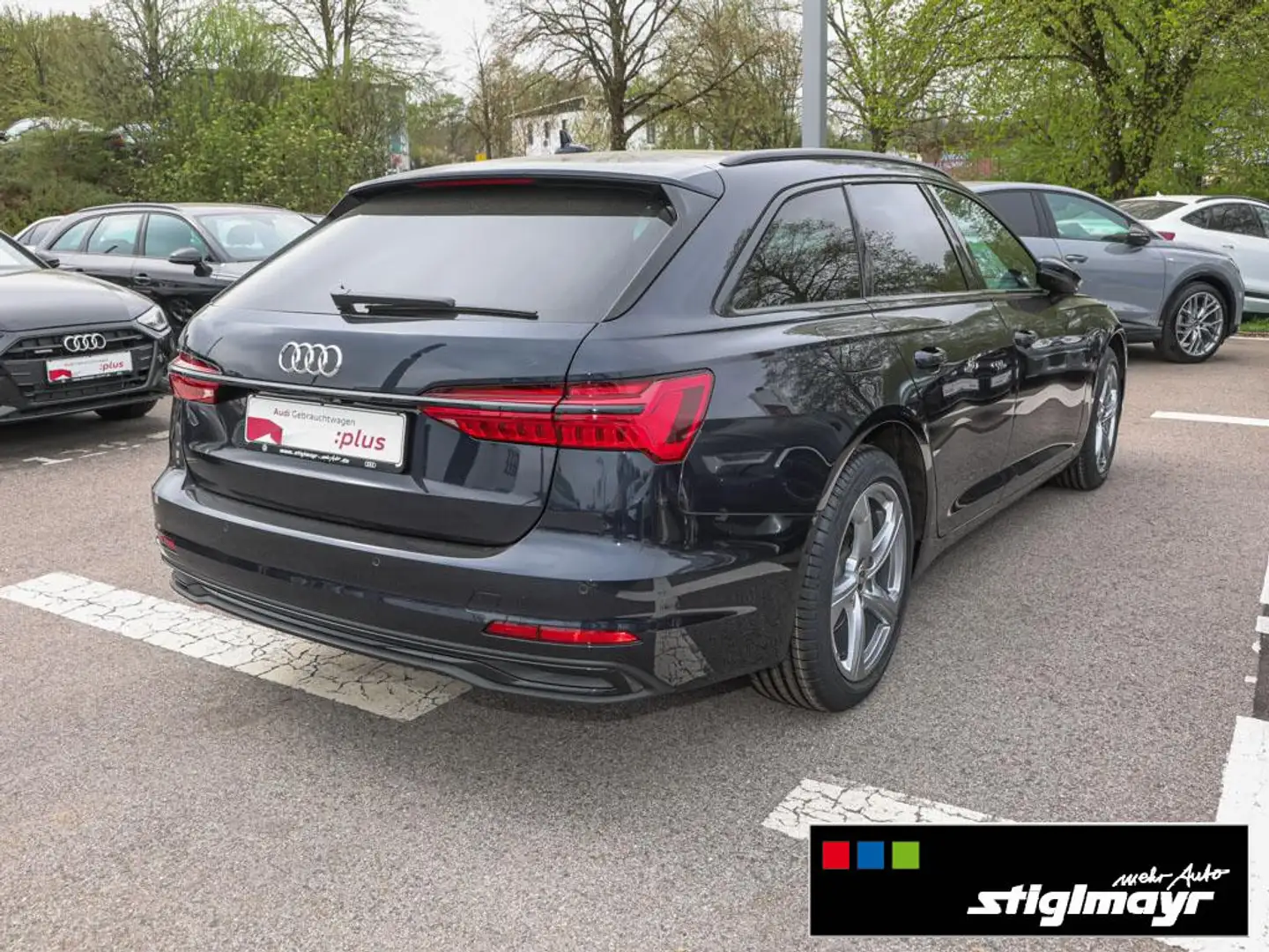 Audi A6 Avant advanced 35 TDI ACC+AHK+HUD+MATRIX+PANO Blau - 2