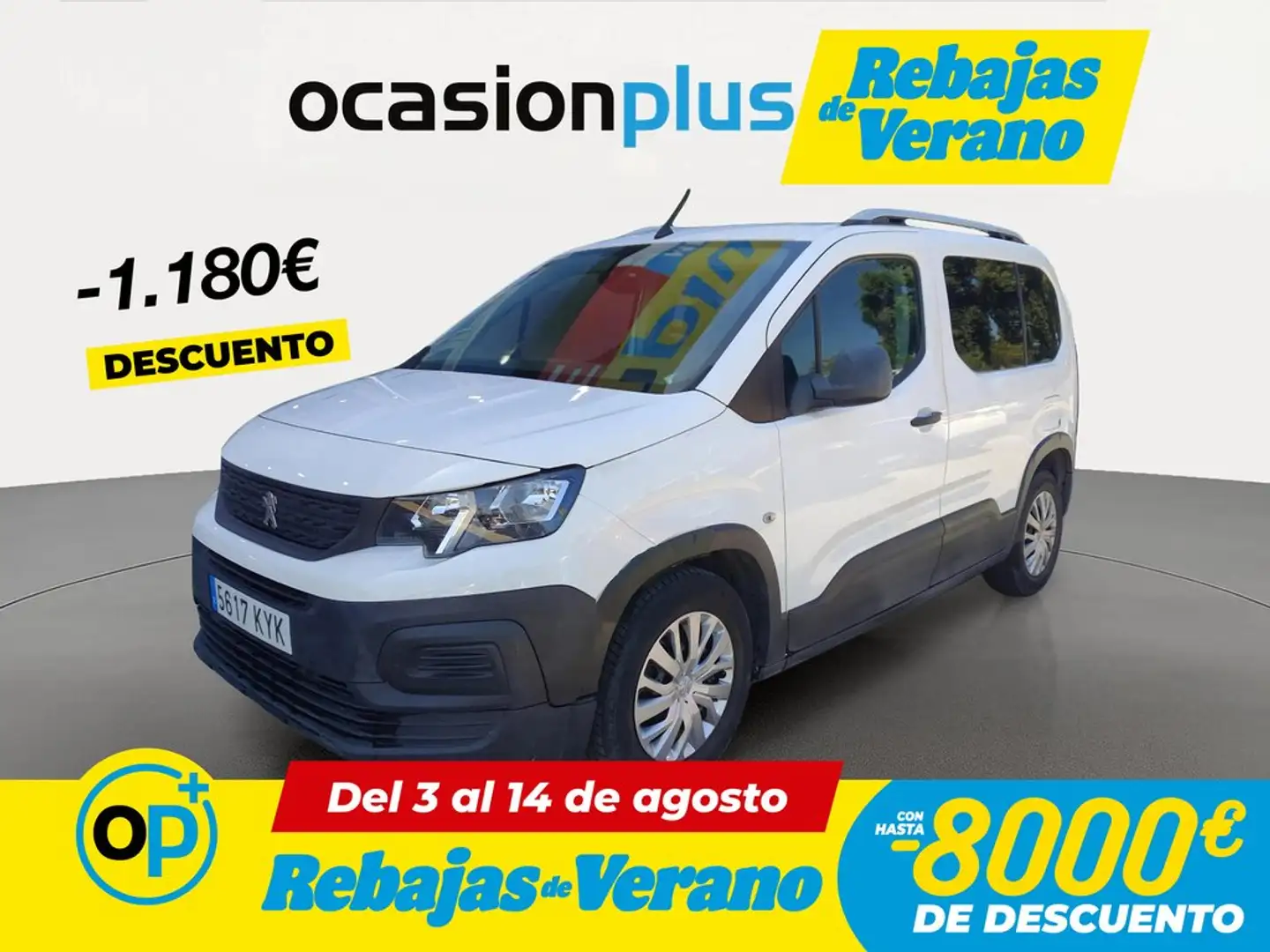 Peugeot Rifter 1.5BlueHDi Standard Access 75 Blanco - 1