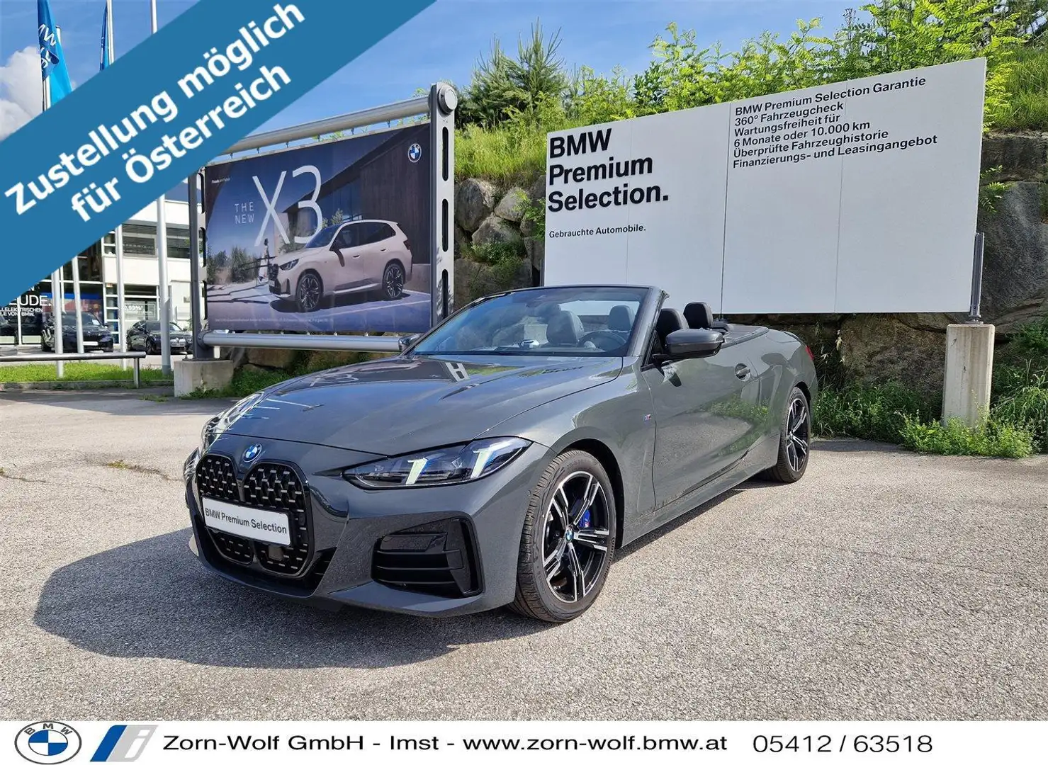 BMW 430 i xDrive Cabrio Gris - 1