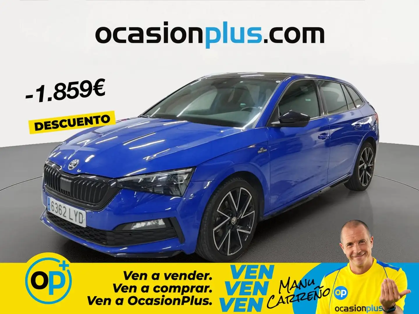 Skoda Scala 1.0 TSI Montecarlo DSG 81kW Azul - 1