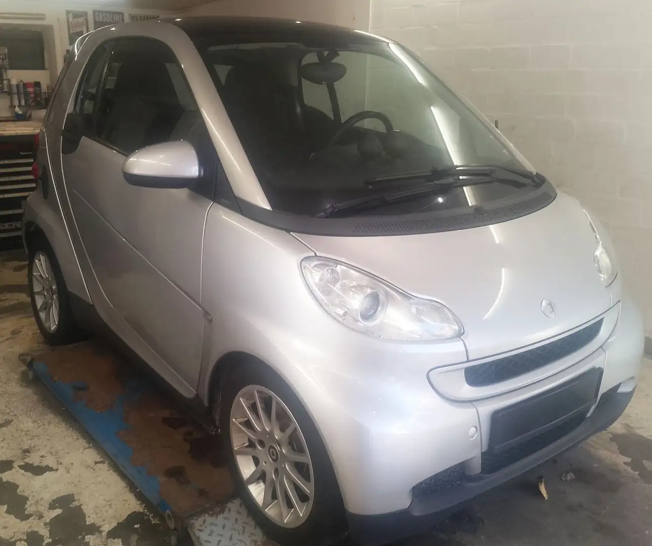 smart forTwo coupé 1.0 52kW mhd passion Argent - 2