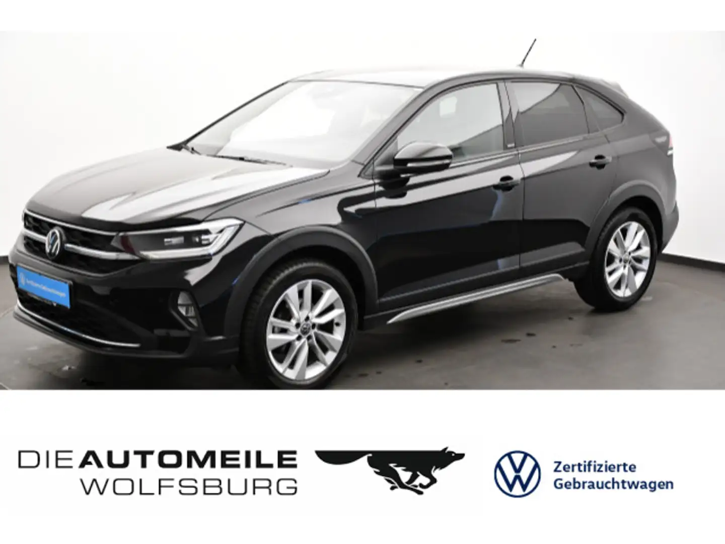 Volkswagen Taigo 1.5 TSI DSG Move Matrix/Beats/Pano Schwarz - 1