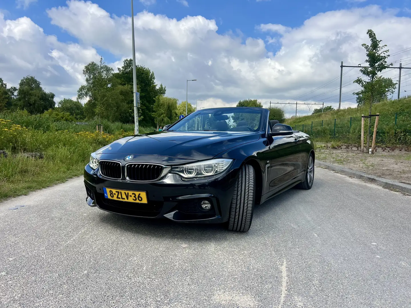 BMW 435 High Ex. X drive M line Zwart - 2