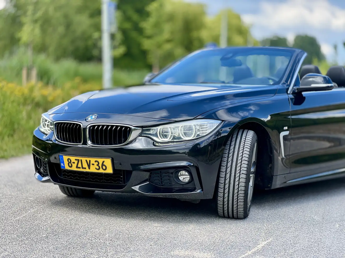 BMW 435 High Ex. X drive M line Zwart - 1
