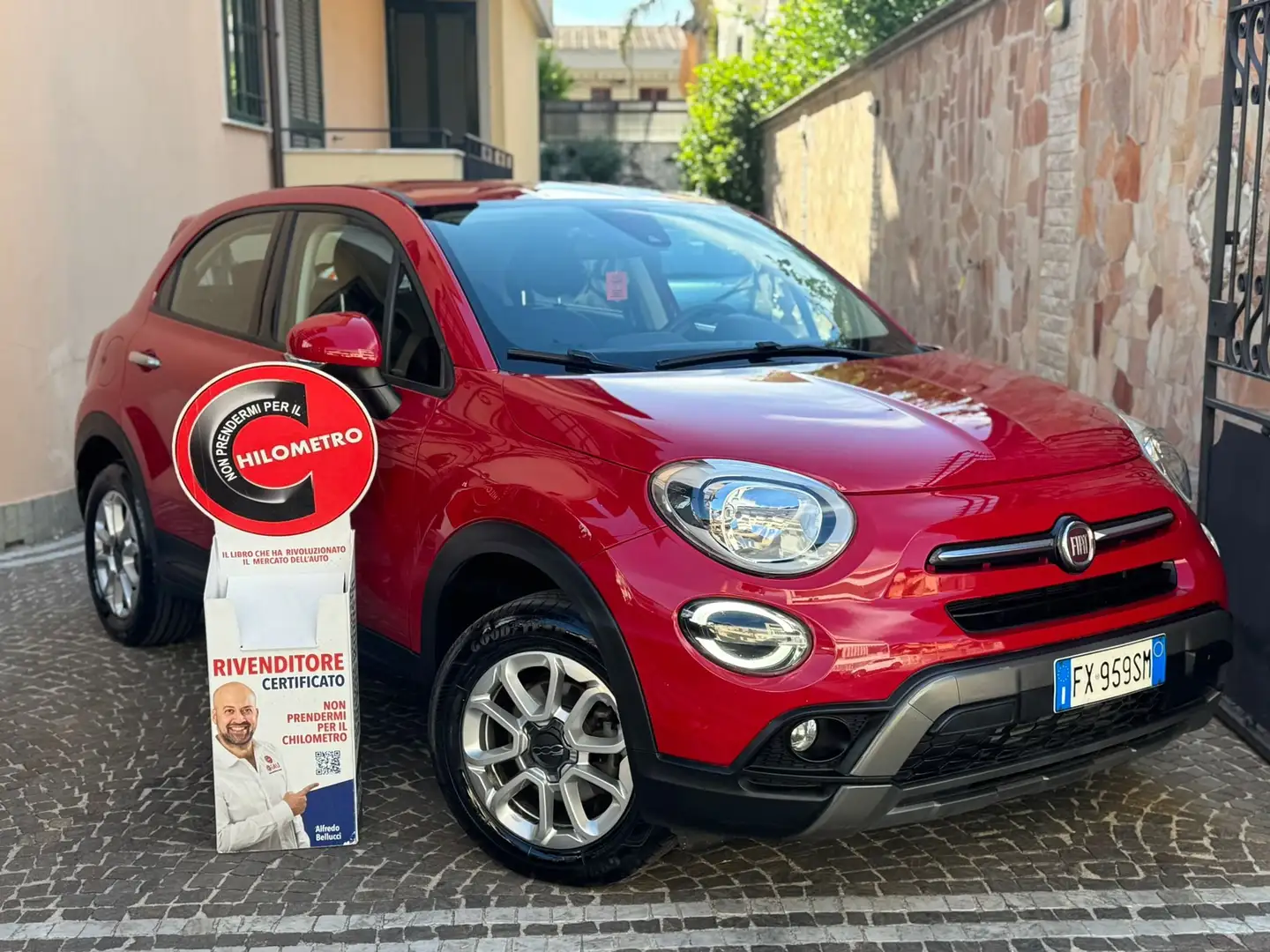 Fiat 500X 1.6 MultiJet 120 CV Cross Rouge - 1