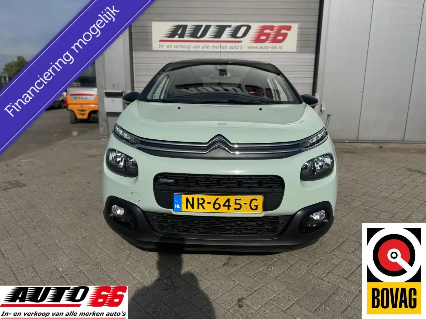 Citroen C3 1.2 PureTech S&S Shine Groen - 1