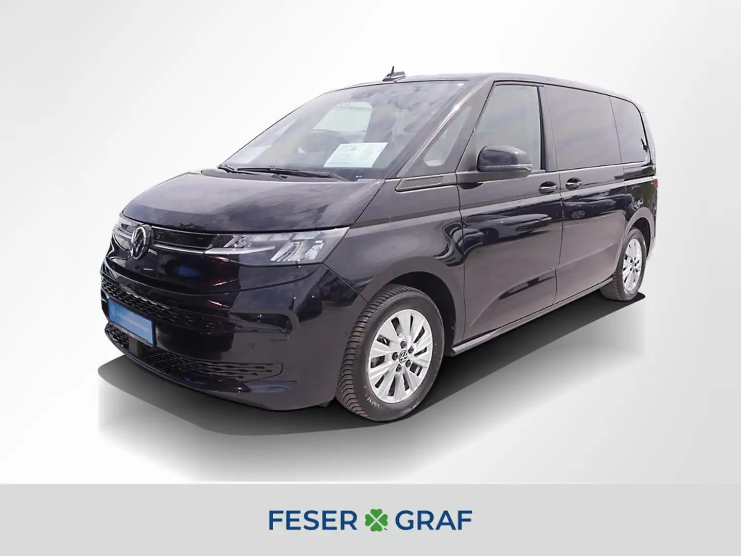 Volkswagen T7 Multivan 2.0 TDI Life 7Si AHK Leder Navi RüKa Schwarz - 1
