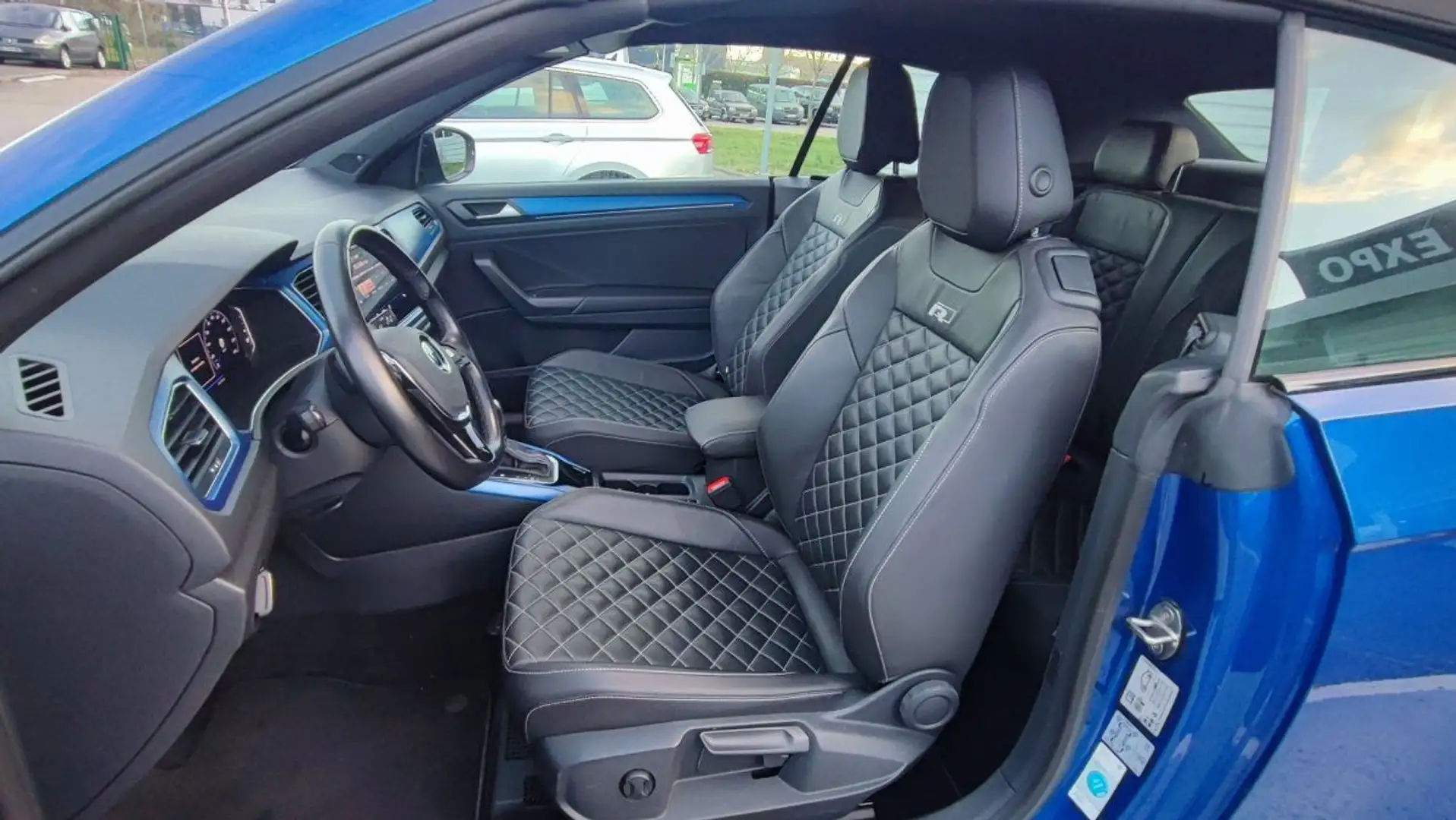 Volkswagen T-Roc CABRIOLET 1.5 TSI 150 R-Line DSG Bleu - 2