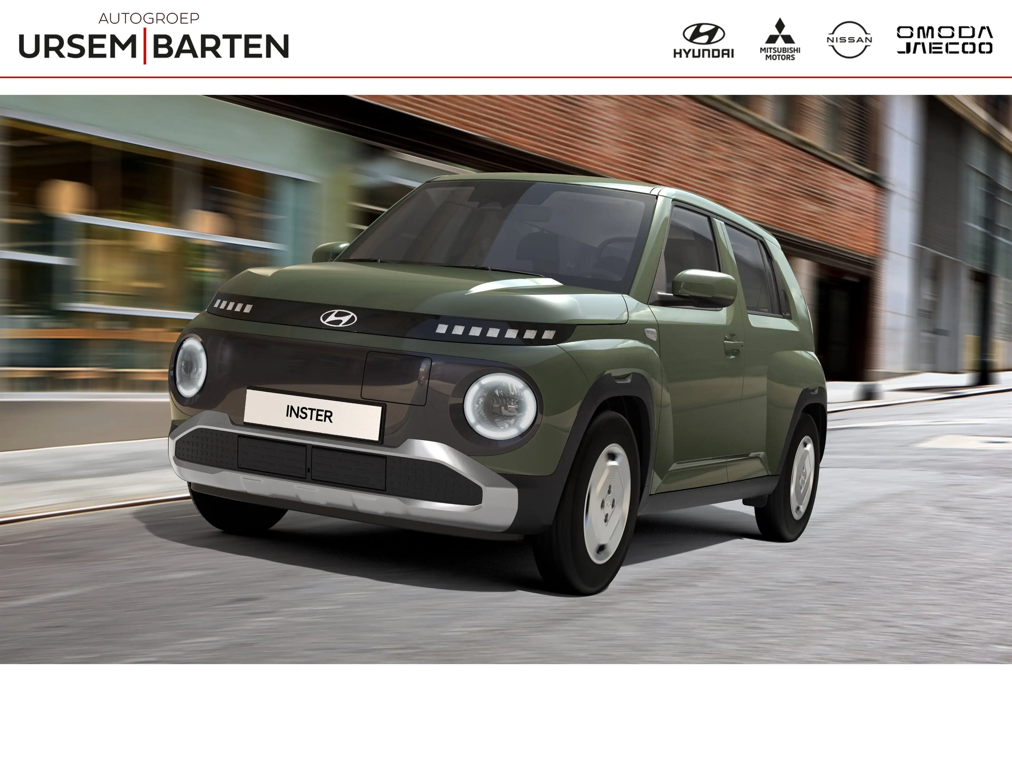 Hyundai Inster E-Motion 49 kWh | Achterbank in delen neerklapbaar