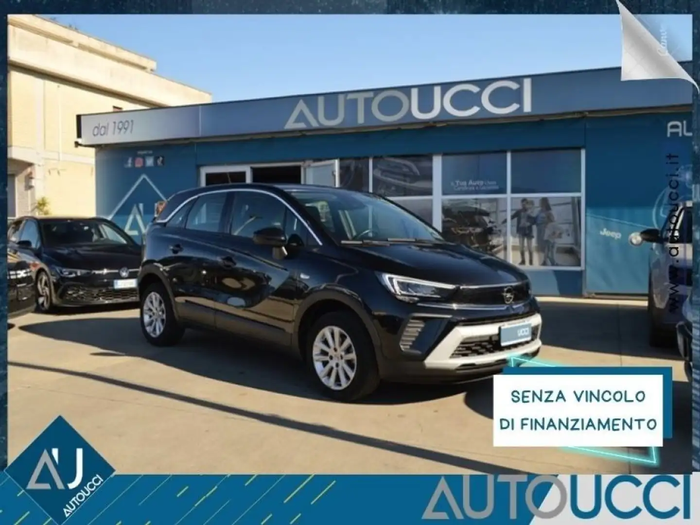 Opel Crossland 1.2 Turbo 12V 130 CV  Elegance Carplay Schwarz - 1