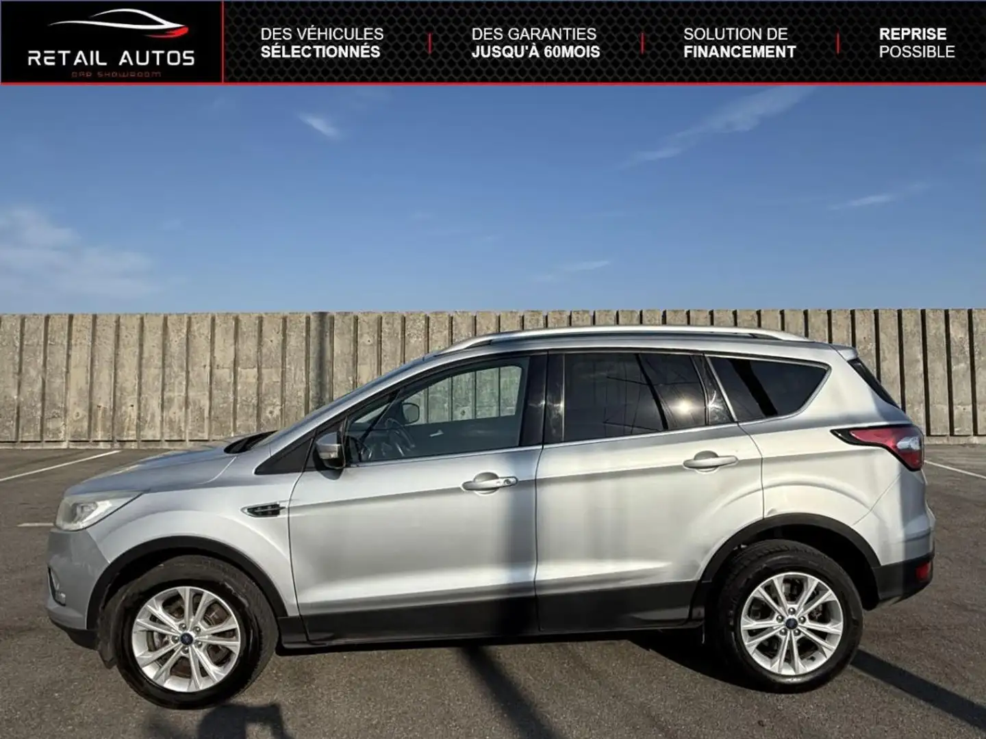 Ford Kuga 2.0 TDCi 150ch Stop&Start Titanium 4x2 Gris - 2